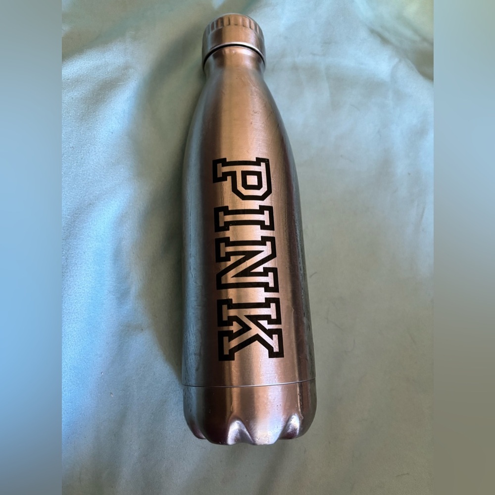 VICTORIA'S SECRETS PINK LOGO Stainless Steel 17oz Double-Walled Water Bottle